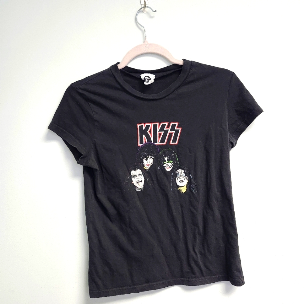 Vintage Vinyl KISS tshirt women's size small
